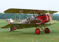 F-AZCY @ LFFQ - Royal Aircraft Factory SE-5A F-AZCY painted as Royal Air Force A8898 - by Alex Smit