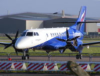 G-MAJA @ EGNR - Eastern Airways, note the starboard engine cover has been removed - by chris hall