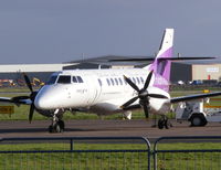 G-MAJM @ EGNR - Eastern Airways - by chris hall