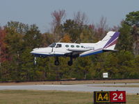 N401TE @ 4A7 - N401TE landing at 4A7. - by J. Michael Travis