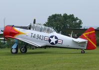 F-AZSC @ LFFQ - North American T-6D Texan F-AZSC painted as US Navy 15943/TA943 - by Alex Smit