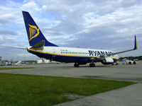 EI-DLH @ EGPH - Ryanair B737 on pushback at Edinburgh - by Mike stanners