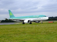 EI-DVG @ EGPH - Aer lingus A320 Taxiing into EDI as Shamrock 25G - by Mike stanners