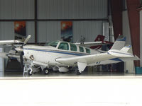 N29967 @ FTW - Turbine powered Beech Bonanza at Arlington Municipal