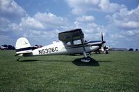 N5306C @ EGBK - PFA Rally 1971 (Cessna 140 according to my notes) - by Peter Ashton