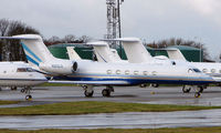 N383LS @ EGGW - Gulfstream G1159D at Luton - by Terry Fletcher