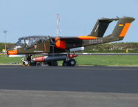 F-AZKM @ EHLW - Rockwell OV-10B Bronco F-AZKM painted as German Air Force 99#24 - by Alex Smit