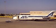 I-RIZS @ LEMH - ATI Douglas DC-9-32 - by Peter Ashton