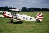 G-AXHC - Moth Rally 1991, Woburn Abbey, Bedfordshire, England - by Peter Ashton