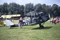 G-AAVJ - Moth Rally 1991, Woburn Abbey, Bedfordshire, England - by Peter Ashton