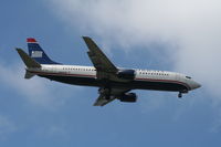 N455UW @ TPA - US Airways 737-400 - by Florida Metal