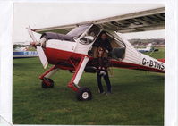 G-BTNS @ EGKA - Pilot Graham Hesketh with son - by Denny Rowland aircraft owner