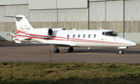 OO-TME @ EGNX - Begian Learjet parked up at East Midlands - by Terry Fletcher
