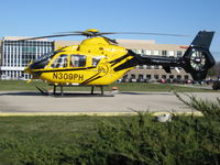 N309PH @ KIND - Photo at Conseco landing pad Carmel, Indiana - by Dr. Ronald A. Weiss