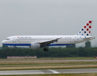 9A-CTF @ EDDL - Airbus Industries A320-211 9A-CTF Croatia Airlines - by Alex Smit
