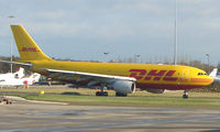 OO-DIH @ EGGW - DHL Airbus A300 at Luton - by Terry Fletcher