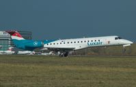 LX-LGI @ LOWW - LUXAIR Embraer 135LR - by Delta Kilo