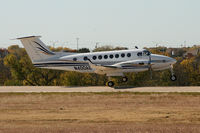 N400AE @ GKY - Landing runway 36L at Arlington, TX - Nice crosswind!