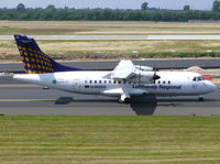 D-BQQQ @ EDDL - Aerospatiale ATR42-512 D-BQQQ Lufthansa Regional by Contact Air - by Alex Smit