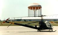 N6057 @ TX08 - At Grand Prairie Municipal - Hiller OH-23