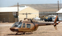 N3172C - Bell 206B at Gail, TX ( Borden County Sheriff Department? )