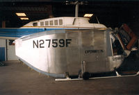 N23PJ @ GKY - Bell 206 experimental air ambulance - Registered as N2759F