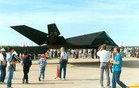 84-0828 @ NFW - Lockheed F-117A at Carswell AFB - this was the second public display of the Nighthawk. - by Zane Adams