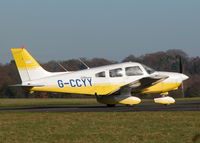G-CCYY @ EGTF - TAXYING OUT TO RUNWAY 06 - by BIKE PILOT