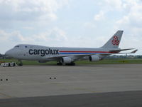 LX-GCV @ EHBK - Boeing B747-4R7F (SCD) LX-GCV Cargolux - by Alex Smit
