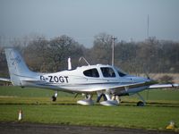 G-ZOGT @ EGSF - Cirrus 20GT at Conington - by Simon Palmer