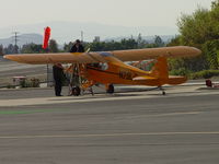 N79LC @ CCB - Gassing up at Cable - by Helicopterfriend