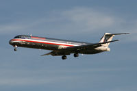 N424AA @ DFW - American Airlines MD-80 on approach to DFW - by Zane Adams