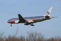 N791AN @ DFW - American Airlines 777 on approach to DFW