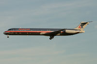 N445AA @ DFW - American Airlines MD-80 on approach to DFW - by Zane Adams