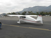 N374WT @ SZP - 2003 Red Hamilton WITTMAN W-10 TAILWIND, Race #37, 230 mph max speed, taxi to Rwy 22 - by Doug Robertson