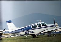 N1593L @ RDG - Registered in 1976 and was seen at the Reading Airshow that year. - by Peter Nicholson