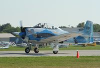 N2HF @ KOSH - North American T-28B - by Mark Pasqualino