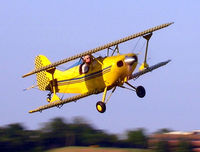 N1321 @ H49 - Smith Miniplane Fly-by - by Pilot--Bob McDaniel