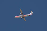 N533AT @ FTW - American Eagle overflying Meacham Field