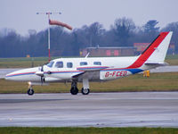 G-FCED @ EGCC - departing from Manchester - by Chris Hall