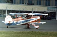 N77SG @ ELM - This Skybolt was at what was then known as Chemung County Airport in the summer of 1976. - by Peter Nicholson