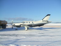 N850ZM @ CYYR - Parked at Irving Aviation FBO Goose Airport NL. - by Frank Bailey