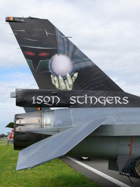 FA-121 @ EBFS - General Dynamics F-16AM FA-121 Belgian Air Component with a awesome paintjob on the tail - by Alex Smit