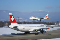 HB-IJI @ LSGG - Swiss International Airlines. - by Claude Davet