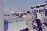 N9683 @ CYYZ - Crew with RAF Vulcan crew Toronto Airshow Sept.1964 - by W.McLardy