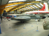 WS692 - Gloster Meteor NF12 of RAF at Newark Air Museum