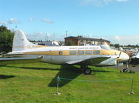 G-ALVD - De Havilland D.H.104 Dove 2B at Midlands Air Museum, Coventry - by Ingo Warnecke