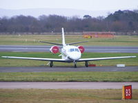 N560TH @ EGCC - on the Ocean Sky ramp at Manchester - by chris hall
