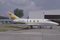 OE-GSC @ VIE - Tyrolean Air Ambulance Falcon 10 - by Yakfreak - VAP