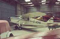 G-ADND - De Havilland D.H.87B Hornet Moth at the Shuttleworth Collection